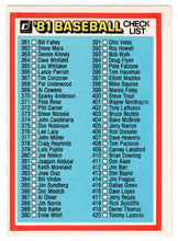 Load image into Gallery viewer, Checklist # 4 (MLB Baseball Card) 1981 Donruss # NNO NM/MT