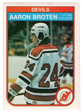 Load image into Gallery viewer, Aaron Broten RC - New Jersey Devils (NHL Hockey Card) 1982-83 O-Pee-Chee # 136 NM-MT