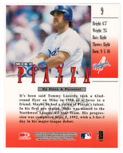 Load image into Gallery viewer, Mike Piazza - Los Angeles - 8 X 10 Portrait Photo Card (MLB Baseball Card) 1988 Donruss Studio # 9 Mint