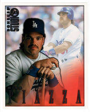 Load image into Gallery viewer, Mike Piazza - Los Angeles - 8 X 10 Portrait Photo Card (MLB Baseball Card) 1988 Donruss Studio # 9 Mint