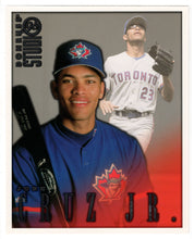 Load image into Gallery viewer, Jose Cruz Jr. - Toronto Blue Jays - 8 X 10 Portrait Photo Card (MLB Baseball Card) 1988 Donruss Studio # 23 Mint