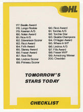 Load image into Gallery viewer, Checklist # 3 (# 177 – # 200) (OHL Hockey Card) 1989-90 7th Inning Sketch # 200 Mint
