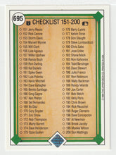 Load image into Gallery viewer, Checklist # 2 (MLB Baseball Card) 1989 Upper Deck # 695 Mint