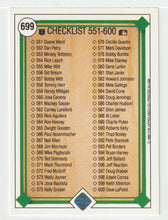 Load image into Gallery viewer, Checklist # 6 (MLB Baseball Card) 1989 Upper Deck # 699 Mint