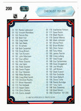 Load image into Gallery viewer, Checklist # 2 - # 101 - # 200 (NHL Hockey Card) 1990-91 Upper Deck # 200 Mint