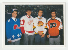 Load image into Gallery viewer, Checklist - Draft Picks - Owen Nolan - Keith Primeau - Petr Nedved - Mike Ricci (NHL Hockey Card) 1990-91 Upper Deck # 351 Mint