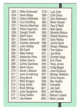 Load image into Gallery viewer, Checklist # 8 (# 507 - # 604) (MLB Baseball Card) 1991 Donruss # 700 Mint