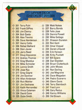 Load image into Gallery viewer, Checklist # 201 - # 300 (MLB Baseball Card) 1990 Upper Deck # 300 Mint