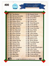 Load image into Gallery viewer, Checklist # 301 - # 400 (MLB Baseball Card) 1990 Upper Deck # 400 Mint