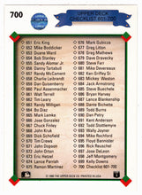 Load image into Gallery viewer, Checklist # 601 - # 700 (MLB Baseball Card) 1990 Upper Deck # 700 Mint