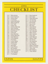 Load image into Gallery viewer, Checklist # 3 (# 224 - # 330) (MLB Baseball Card) 1991 Fleer # 716 Mint