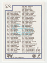 Load image into Gallery viewer, Checklist # 4 (# 397 - # 528) (NHL Hockey Card) 1992-93 Topps # 528 Mint