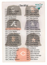 Load image into Gallery viewer, Checklist # 2 - # 111 - # 220 (MLB Baseball Card) 1993 Leaf Studio # 220 Mint