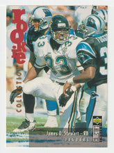Load image into Gallery viewer, James O. Stewart - Jacksonville Jaguars - Rookie Season (NFL Football Card) 1995 Upper Deck Collector's Choice Update # U 28 Mint