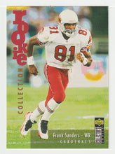 Load image into Gallery viewer, Frank Sanders - Arizona Cardinals - Rookie Season (NFL Football Card) 1995 Upper Deck Collector's Choice Update # U 48 Mint