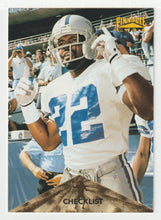 Load image into Gallery viewer, Emmitt Smith - Dallas Cowboys - Checklist # 3 (NFL Football Card) 1996 Pinnacle # 197 Mint