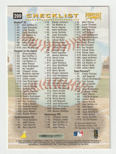 Load image into Gallery viewer, Checklist # 3 - Trey Beamon - Pittsburgh Pirates (MLB Baseball Card) 1997 Pinnacle Museum Collection # 200 Mint