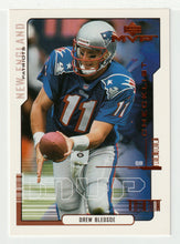 Load image into Gallery viewer, Checklist - Drew Bledsoe - New England Patriots (NFL Football Card) 2000 Upper Deck MVP # 218 Mint