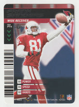 Load image into Gallery viewer, Frank Sanders - Arizona Cardinals (NFL Football Card) 2001 Showdown - 2002 1st Edition # 11 Mint
