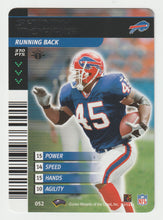 Load image into Gallery viewer, Sammy Morris - Buffalo Bills (NFL Football Card) 2001 Showdown - 2002 1st Edition # 52 Mint
