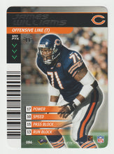 Load image into Gallery viewer, James Williams - Chicago Bears (NFL Football Card) 2001 Showdown - 2002 1st Edition # 86 Mint