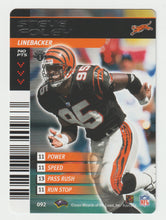 Load image into Gallery viewer, Steve Foley RC - Cincinnati Bengals (NFL Football Card) 2001 Showdown - 2002 1st Edition # 92 Mint