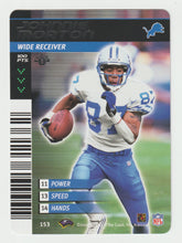 Load image into Gallery viewer, Johnnie Morton - Detroit Lions (NFL Football Card) 2001 Showdown - 2002 1st Edition # 153 Mint