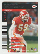 Load image into Gallery viewer, Donnie Edwards - Kansas City Chiefs (NFL Football Card) 2001 Showdown - 2002 1st Edition # 206 Mint