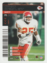 Load image into Gallery viewer, Greg Wesley - Kansas City Chiefs (NFL Football Card) 2001 Showdown - 2002 1st Edition # 215 Mint
