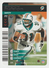 Load image into Gallery viewer, Brock Marion - Miami Dolphins (NFL Football Card) 2001 Showdown - 2002 1st Edition # 225 Mint