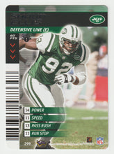 Load image into Gallery viewer, Shaun Ellis - New York Jets (NFL Football Card) 2001 Showdown - 2002 1st Edition # 299 Mint