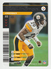 Load image into Gallery viewer, Dewayne Washington - Pittsburgh Steelers (NFL Football Card) 2001 Showdown - 2002 1st Edition # 356 Mint