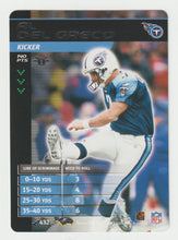 Load image into Gallery viewer, Al Del Greco - Tennessee Titans (NFL Football Card) 2001 Showdown - 2002 1st Edition # 432 Mint