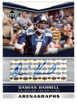 Load image into Gallery viewer, Damian Harrell - Colorado Crush Arenagraphs - Autograph (AFL Football Card) 2005 Upper Deck Arena # DH-A Mint