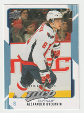 Load image into Gallery viewer, Alexander Ovechkin - Washington Capitals - Checklist (NHL Hockey Card) 2008-09 Upper Deck MVP # 300 Mint