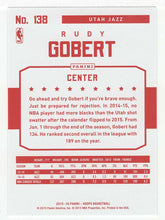 Load image into Gallery viewer, Rudy Gobert - Utah Jazz - Red Backs (NBA Basketball Card) 2015-16 Hoops # 138 Mint