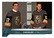 Load image into Gallery viewer, Checklist # 2 - Marc-Andre Fleury - Brayden McNabb (NHL Hockey Card) 2017-18 Upper Deck # 200 Mint