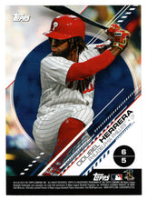 Load image into Gallery viewer, Odubel Herrera - World Series MVP Trophy (MLB Baseball Card) 2019 Topps Stickers # 5 - 6 Mint