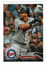 Load image into Gallery viewer, Eddie Rosario - Edwin Encarnacion (MLB Baseball Card) 2019 Topps Stickers # 69 Mint