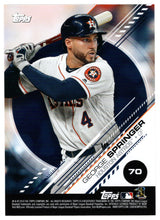 Load image into Gallery viewer, Jose Berrios - George Springer (MLB Baseball Card) 2019 Topps Stickers # 70 Mint