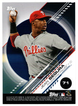 Load image into Gallery viewer, Miguel Sano - Jean Segura (MLB Baseball Card) 2019 Topps Stickers # 71 Mint