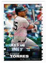 Load image into Gallery viewer, Gleyber Torres - Chris Taylor - Rookie & Rising Stars (MLB Baseball Card) 2019 Topps Stickers 102 Mint