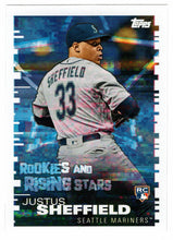 Load image into Gallery viewer, Justus Sheffield - Ronald Torreyes - Rookie & Rising Stars (MLB Baseball Card) 2019 Topps Stickers 107 Mint