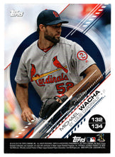 Load image into Gallery viewer, Justin Verlander - Edwin Diaz - Michael Wacha - League Leaders (MLB Baseball Card) 2019 Topps Stickers 132 Mint
