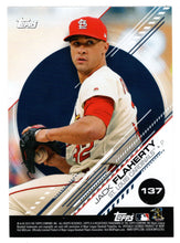 Load image into Gallery viewer, Archie Bradley - Jack Flaherty (MLB Baseball Card) 2019 Topps Stickers 137 Mint