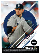 Load image into Gallery viewer, Dansby Swanson - James Paxton (MLB Baseball Card) 2019 Topps Stickers 144 Mint