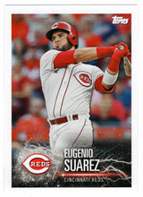 Load image into Gallery viewer, DJ LeMahieu - Eugenio Suarez (MLB Baseball Card) 2019 Topps Stickers 156 Mint