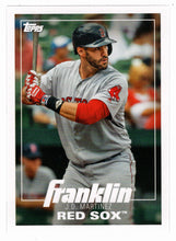 Load image into Gallery viewer, J.D. Martinez - Ross Stripling (MLB Baseball Card) 2019 Topps Stickers 160 Mint