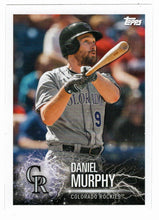 Load image into Gallery viewer, Daniel Murphy - Robinson Cano (MLB Baseball Card) 2019 Topps Stickers 167 Mint