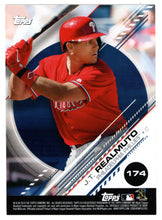 Load image into Gallery viewer, Starlin Castro - J.T. Realmuto (MLB Baseball Card) 2019 Topps Stickers 174 Mint
